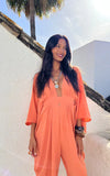 Mina jumpsuit peach