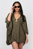 Mina Kaftan khaki