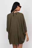 Mina Kaftan khaki