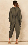 Mina jumpsuit dark khaki