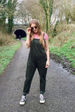 Cord Dungarees khaki