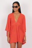 Mina kaftan orange