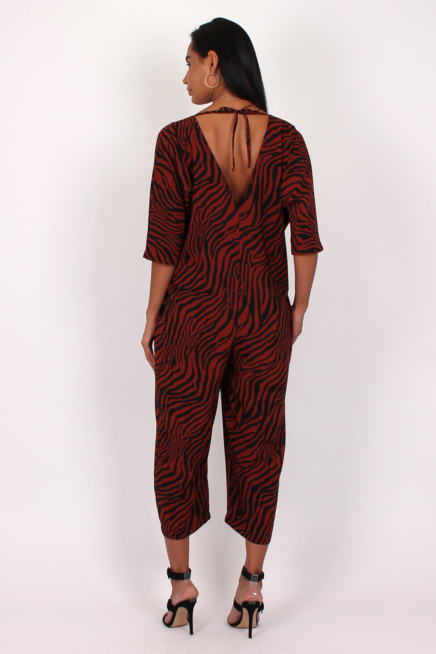 Harry Catsuit in animal print