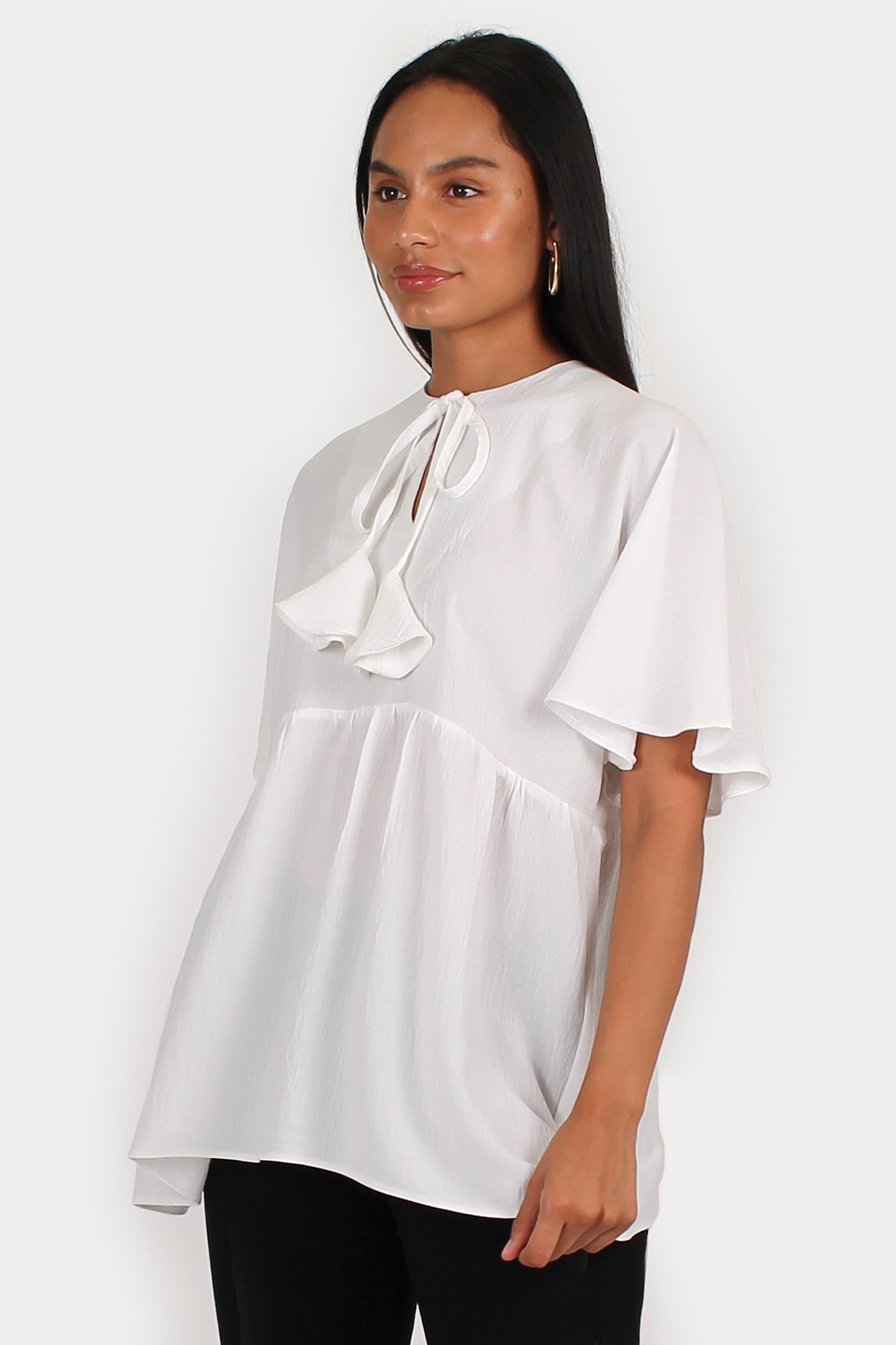 Juliet blouse in white