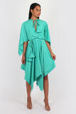 Orphelia Dress in aqua
