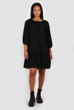 Esme Smock Dress in black