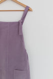 Cord Dungarees lilac