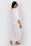 Mina Maxi Kaftan white