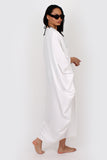 Mina Maxi Kaftan white