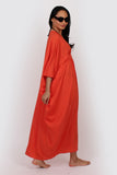 Mina Maxi Kaftan Orange