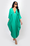 Mina Maxi Kaftan Emerald Green