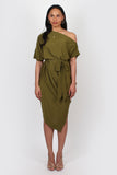 Ava Dress Moss green