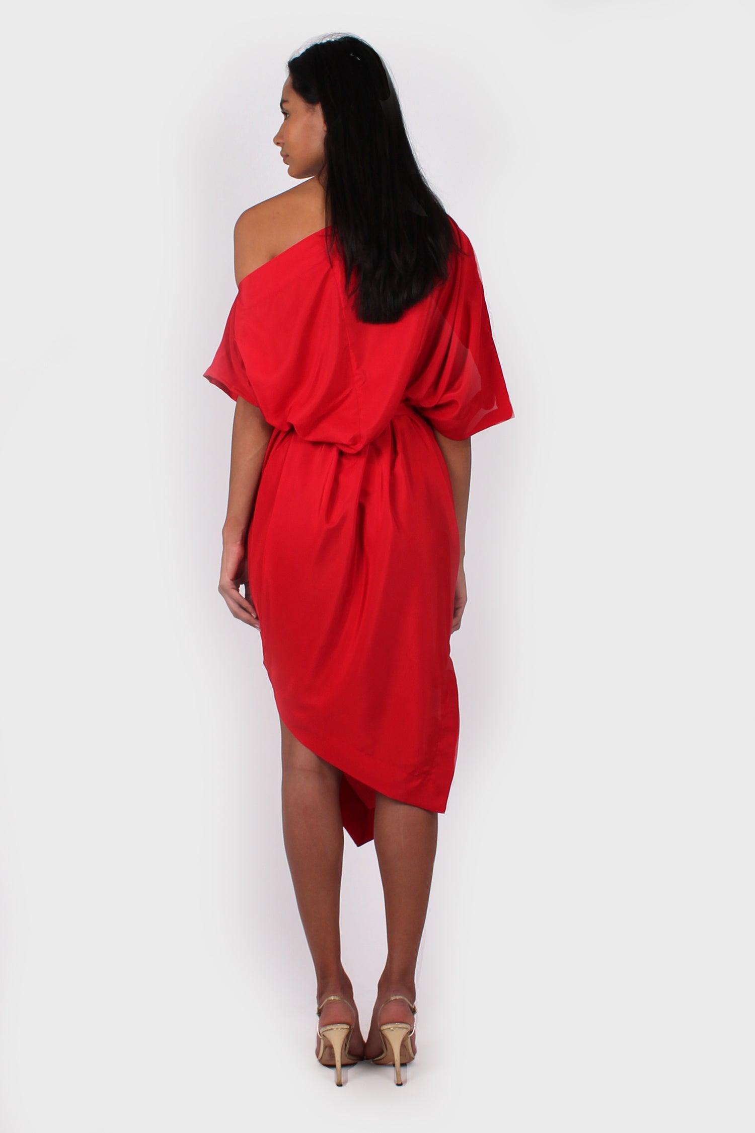Ava Dress red
