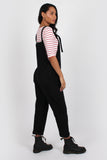 Cord dungarees black