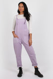 Cord Dungarees lilac