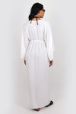 Diana Maxi kaftan white