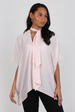 Evie blouse pale pink