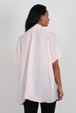 Evie blouse pale pink