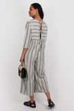 Gretta striped jumpsuit