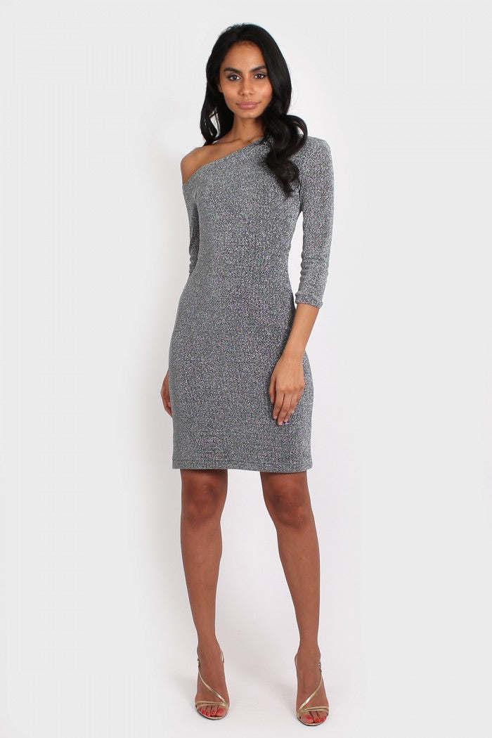 Icon Dress in silver