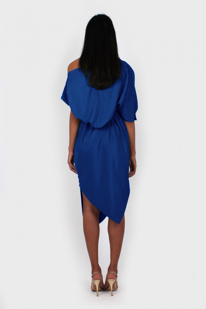 Ava Dress in blue – Bullet Fashion