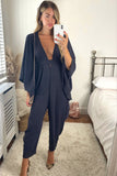 Mina jumpsuit charcoal grey