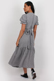 Vivian Wrap Dress Black