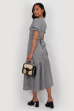 Vivian Wrap Dress Black