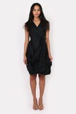 Wrap Dress in black