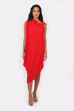 Zoe dress red